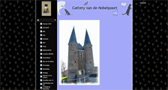 Desktop Screenshot of catteryvandenobelpoort.nl